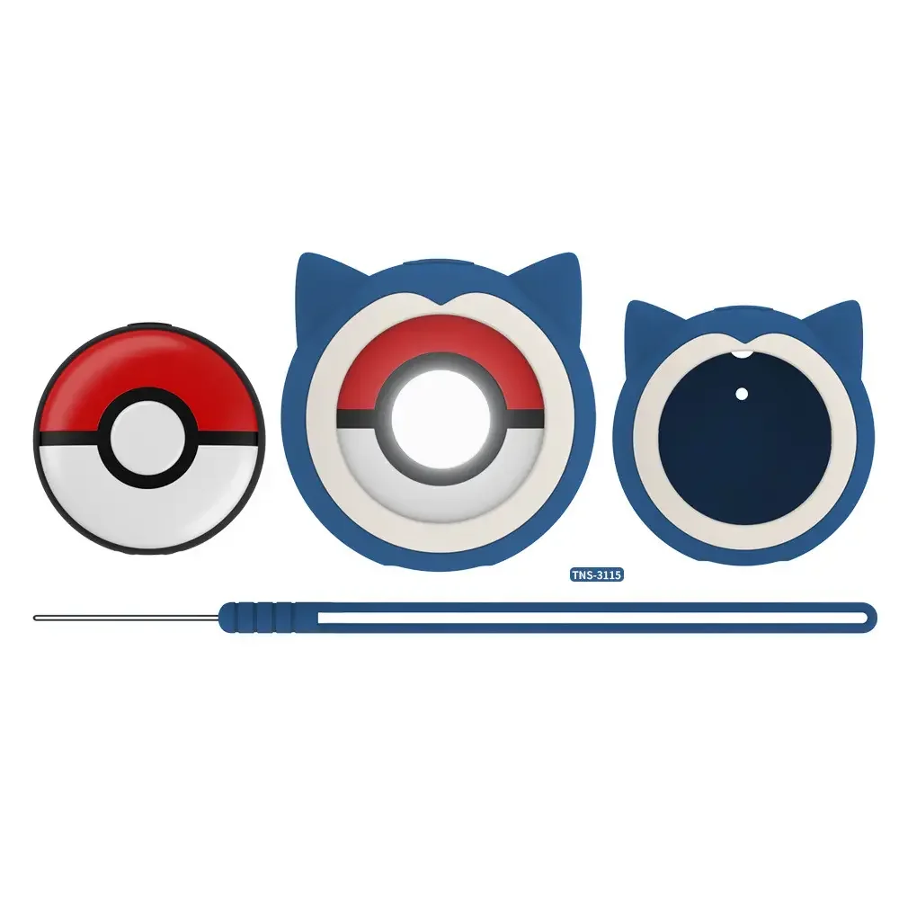 TNS-3115 Blue Protective Case For Poke Ball GO Plus+ Silicone Cover