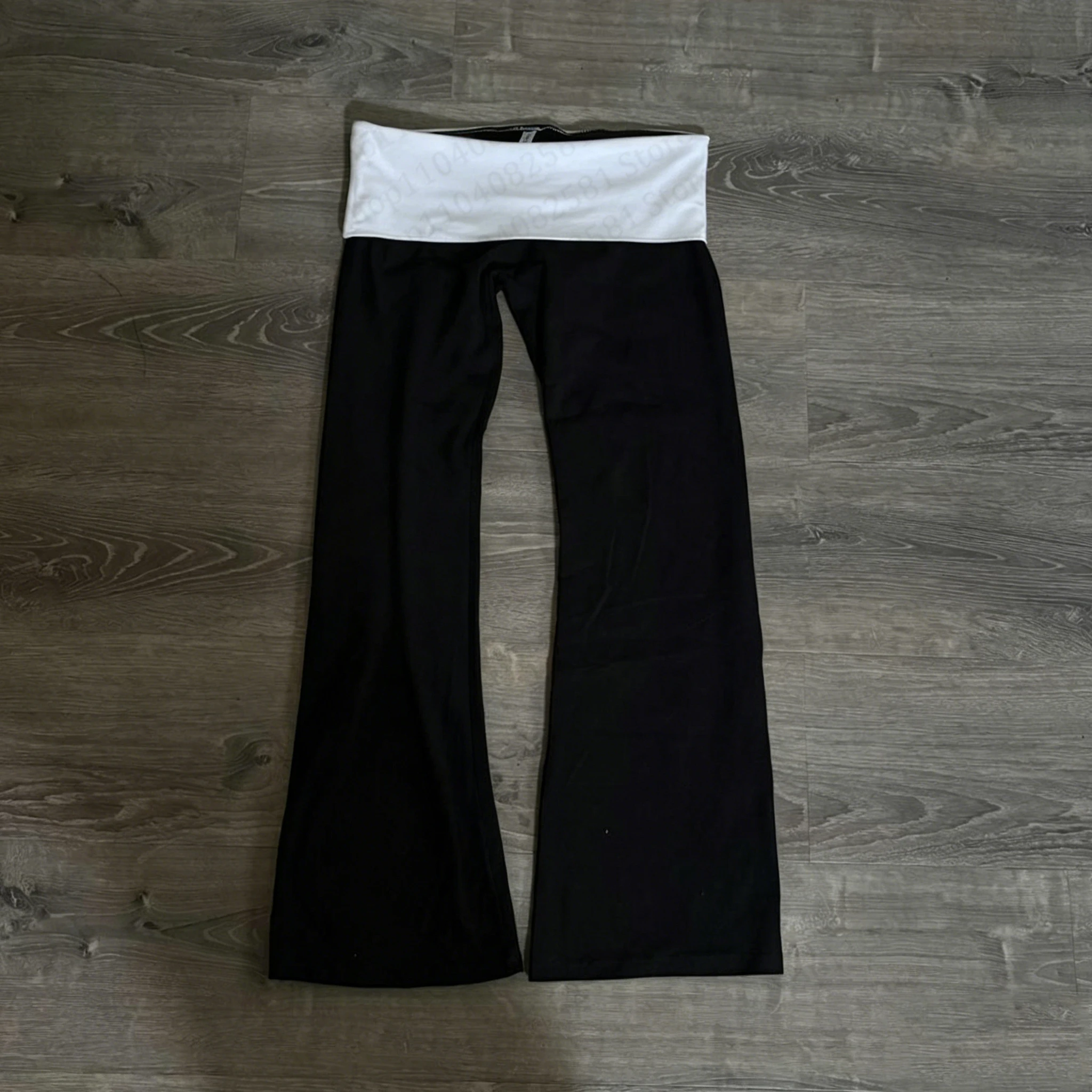 Aesthetic letter print Y2K pants Hip hop punk style comfortable pants Gothic retro casual women's wide leg pants Emo girls