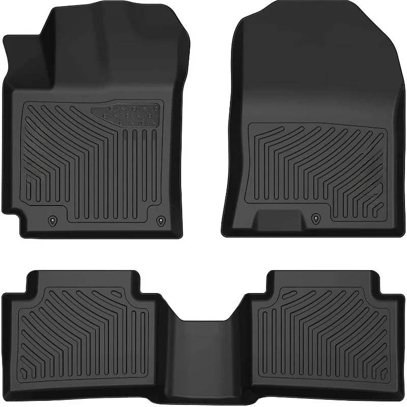 3pcs Floor Liners Mats for 2018 2019 2020 2021 2022 2023 Hyundai Kona 3D Molded TPE All-Weather  United States