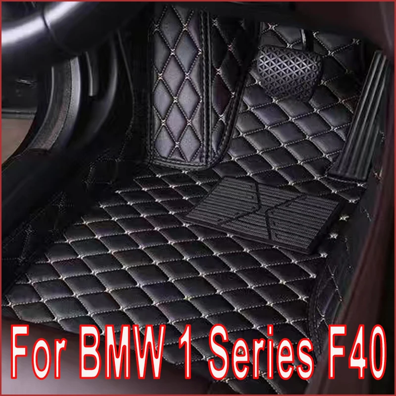 

Кожаный Автомобильный Коврик для BMW 1 серии F40 118i 116d 118d 2020 2021 2022 5seat водонепроницаемые автомобильные коврики полный комплект автомобильные аксессуары