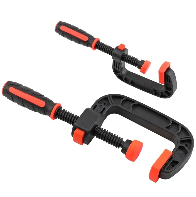 

2 Or 3 Inch Reinforced Plastic Nylon Heavy-Duty Spring Jaw Opening Clamps 1 Piece Spring Clamps With Strong Clamping Force