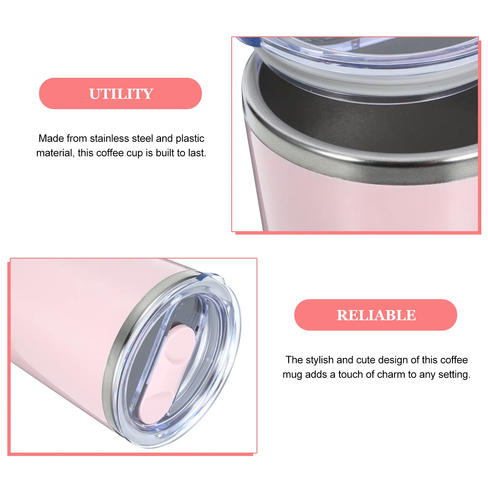 

Electric Stirring Cup 350Ml Automatic Self Stirring Coffee Mug Stainless Steel Mixing Cup for Office Home Hot Beverage