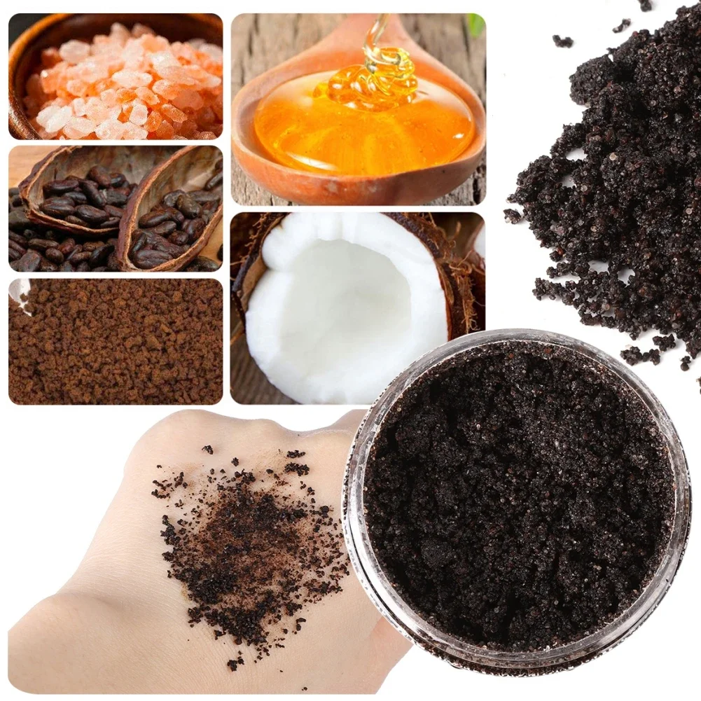 Coffee Scrub Whitening Moisturizing Anti Cellulite Treatment Acne Body Scrub Exfoliators Cream Facial Dead Sea Salt