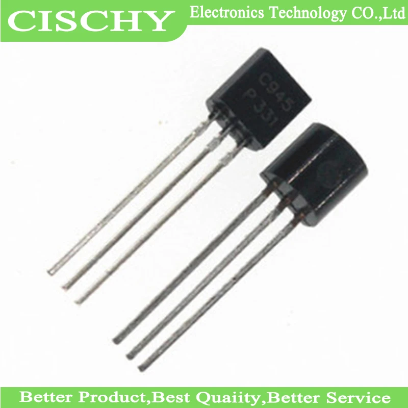 100pcs/lot C945 2SC945 Triode to-92 50V/0.1A/0.5W/250MHZ Wholesale Electronic