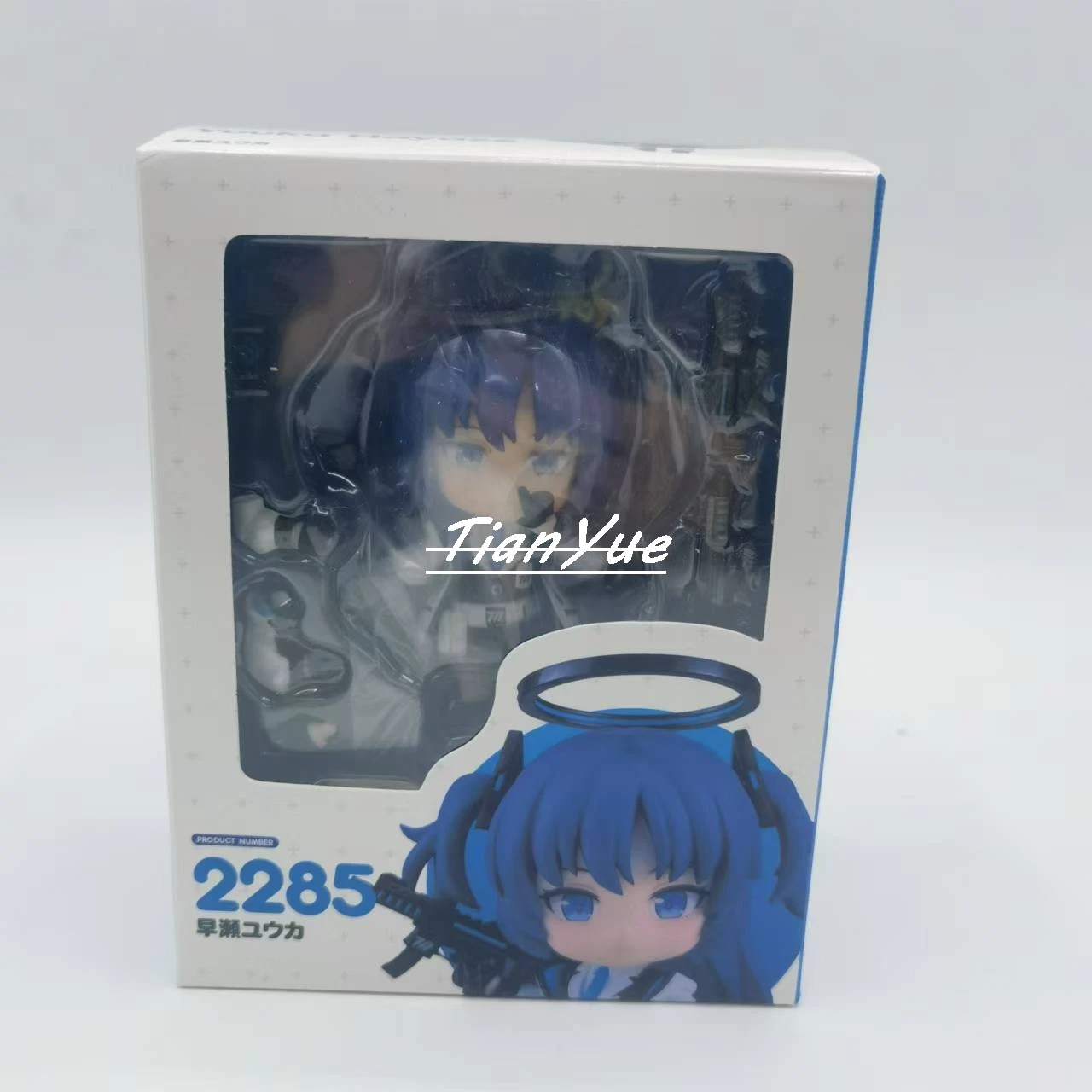 أنيمي الأزرق الأرشيف يوكا هاياس 2285 فتاة لطيف مفصلية نموذج لجسم اللعب هدية الكريسماس 10 سنتيمتر #1