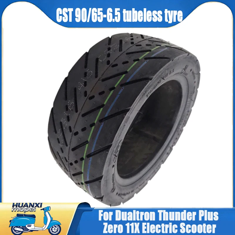 11 Inch CST Scooter Vacuum Tire Without Tube Vehicle Pneumatic Tyre 90/65-6.5 Tire And High-way