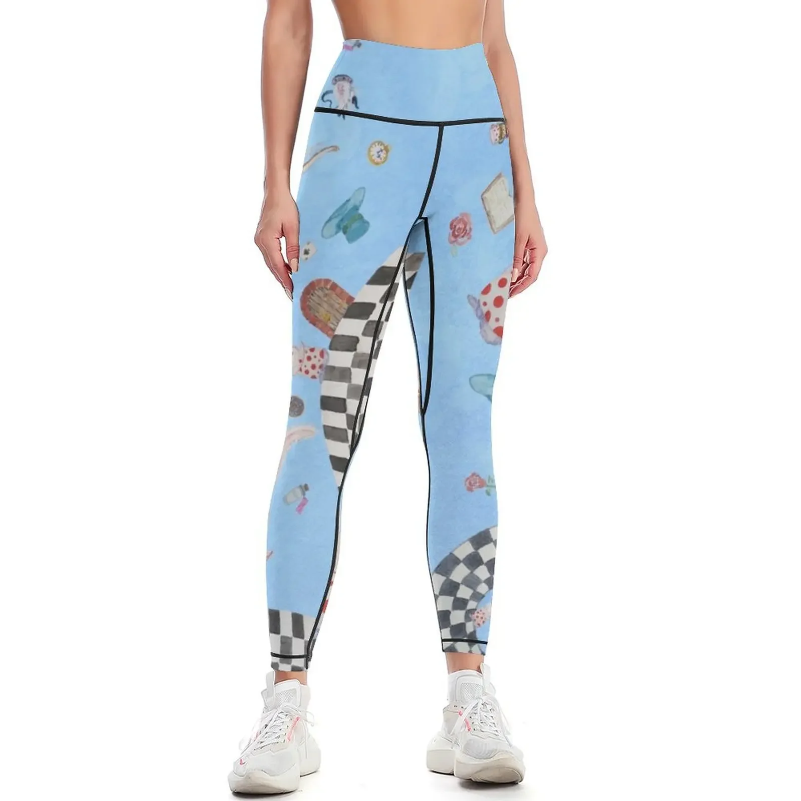 

Reva The Rabbit in Wonderland Leggings Women sports Fitness woman Fitness's gym clothes Womens Leggings