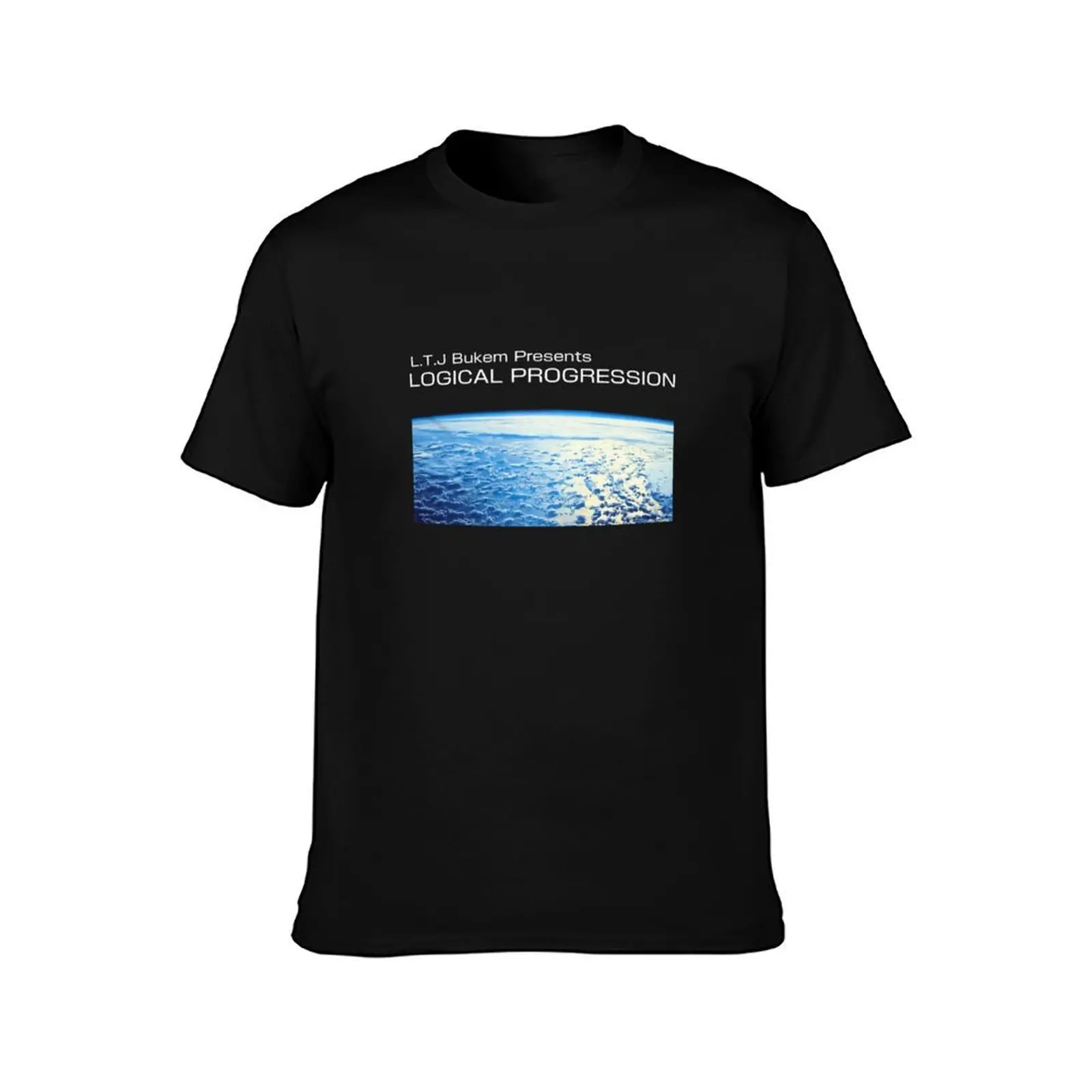 Bawełniany męski zestaw koszulek T-shirt vintage dla mężczyzn koszulki z grafiką T-shirt Ltj prezentuje Bukem Essentia Logical