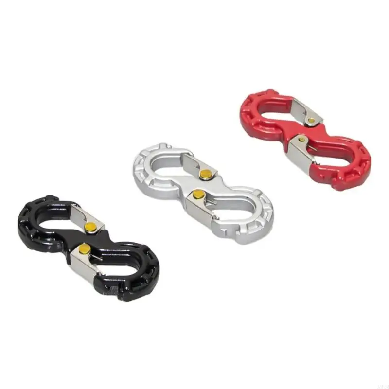 Strong Double Hook Tow Hitch Realistic Tow Hook Set Suitable for Crawlers Vehicle for Various Models A2UB
