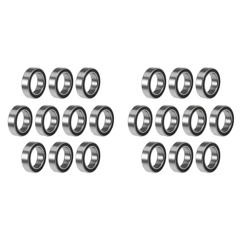 【SPECIAL】40PCS 6700-2RS High Quality 6700 2RS 10X15x4mm Miniature Seal Deep Groove Ball Bearing,Black