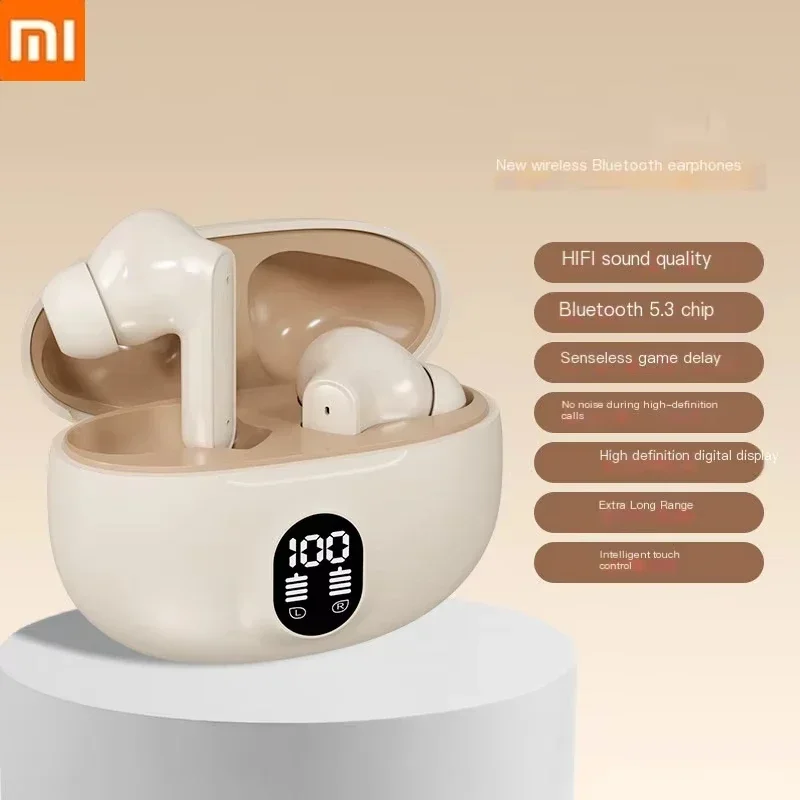 Xiaomi TWS 895B Wireless Headsets Bluetooth Earphone 5.3 ENC Earbuds LED Power Display Sport Headphone with Mic for Smart Phone