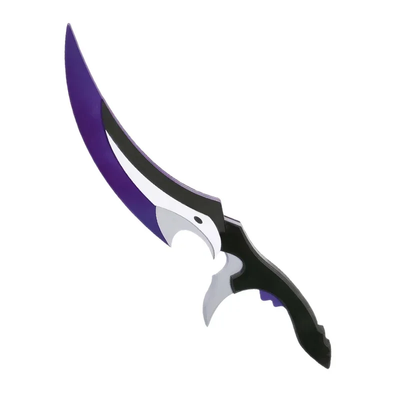 46 سنتيمتر/18.11 تحطم لعبة الأجهزة الطرفية ستار قبة السكك الحديدية سامبو التوأم السيوف بولي Material المواد السيوف ل تأثيري نماذج الأسلحة هدية مزخرفة #5