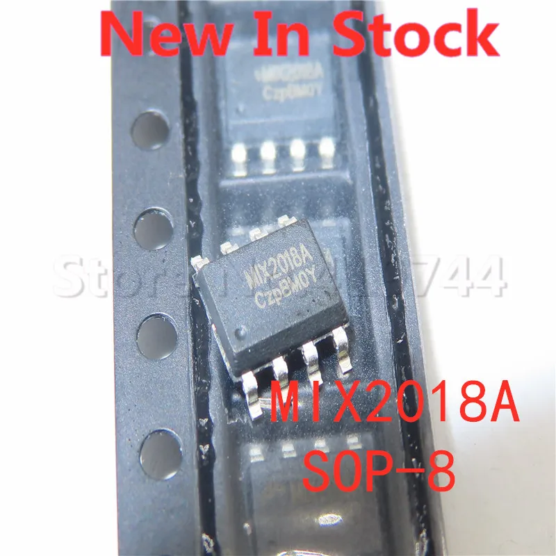 5 PÇS/LOTE MIX2015A MIX2015 MIX2018A MIX2018 SOP-8 SMD chip de amplificador de áudio Em Estoque NOVO IC originais