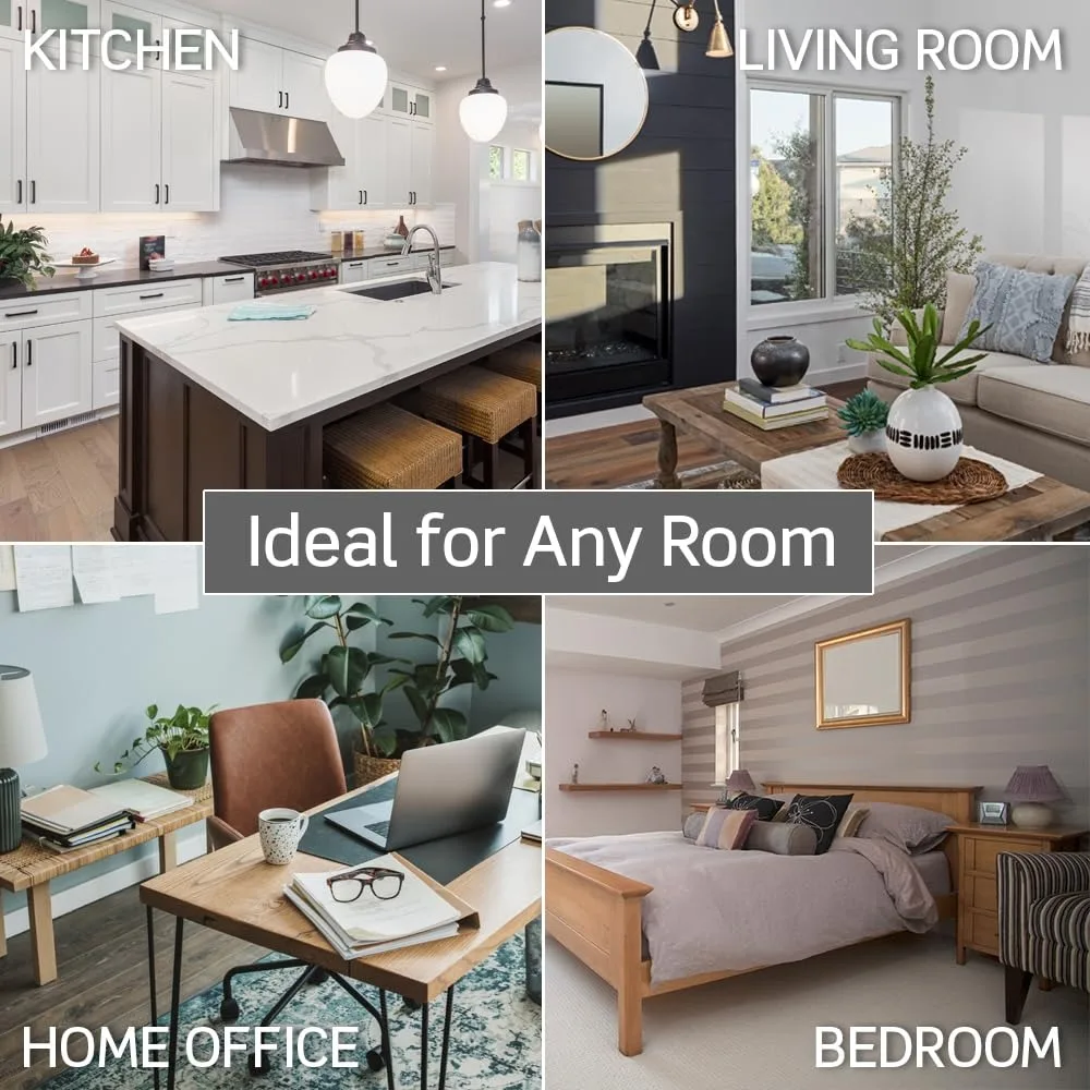 60W Dual USB Type-C Power Delivery Wall Charger with 15A Tamper-Resistant Outlet for Smartphones