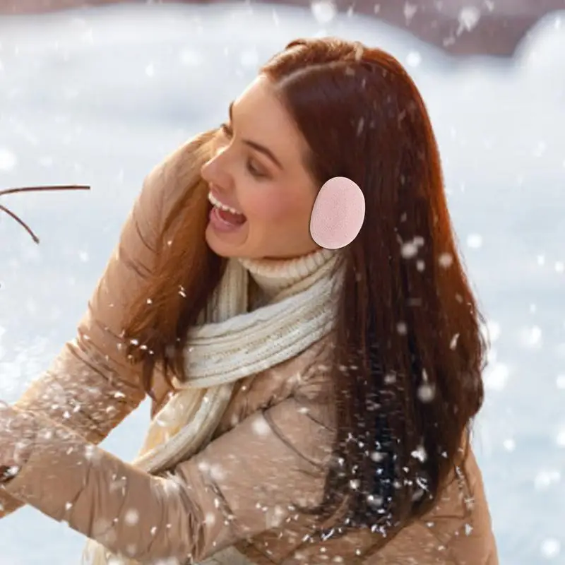 Bandless Ear Bags Strapless Earmuffs Winter Stylish Winter Accessories Warm Ear Protection For Hiking Cycling Outdoor