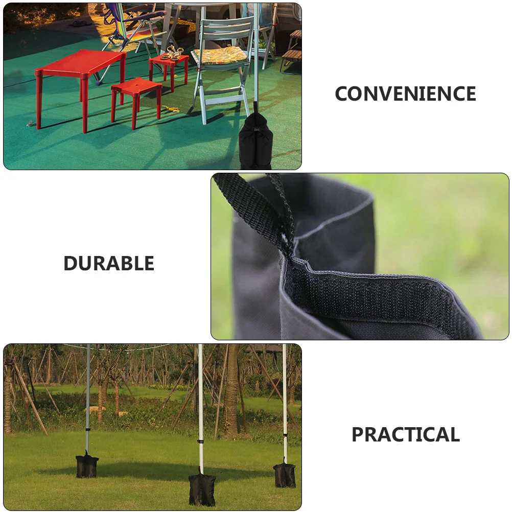 

Tent Fixing Bag 600D Oxford Heavy Duty Weight Bags For Camping Outdoor Gazebo Canopy Sandbag Foldable Tent Accessories