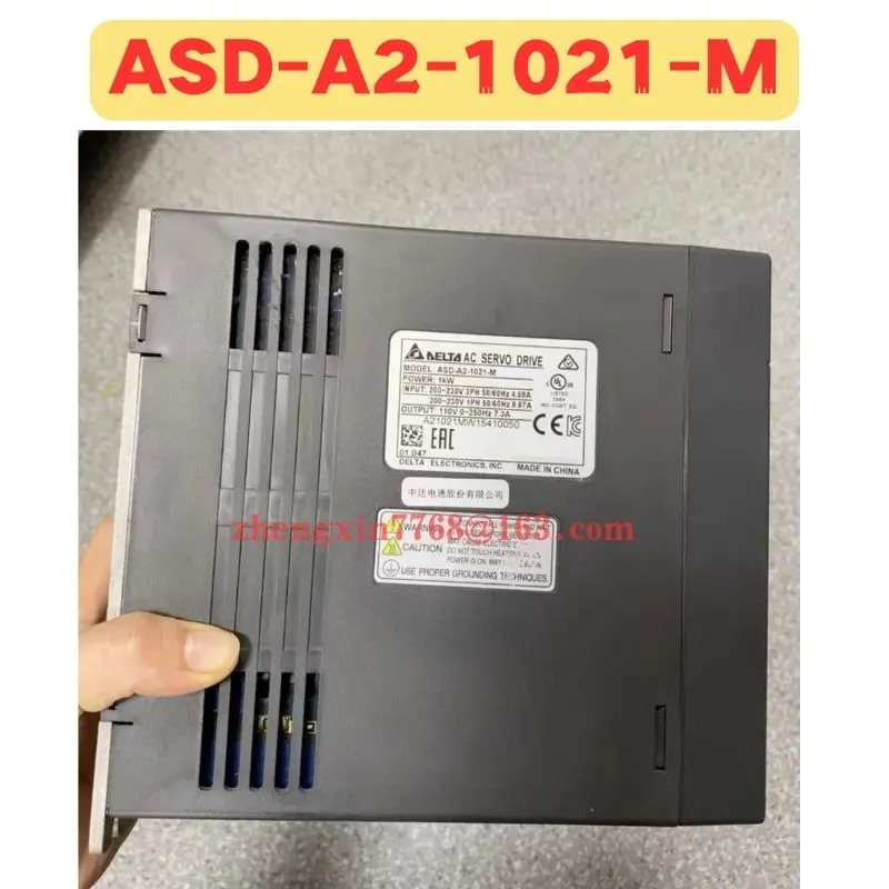 Used Servo Drive ASD-A2-1021-M ASD A2 1021 M Normal Function Tested OK Expedited Delivery