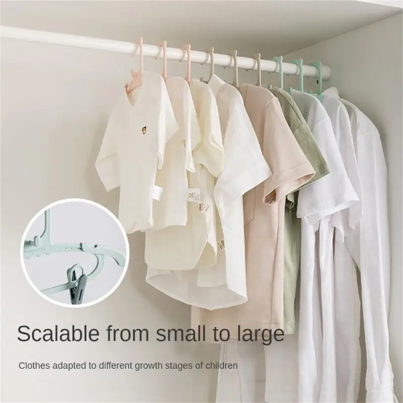 Pants Clip Strong Toughness To The Safety Of The Baby Not Easy To Embrittlement Retractable Design Hanger Scalable