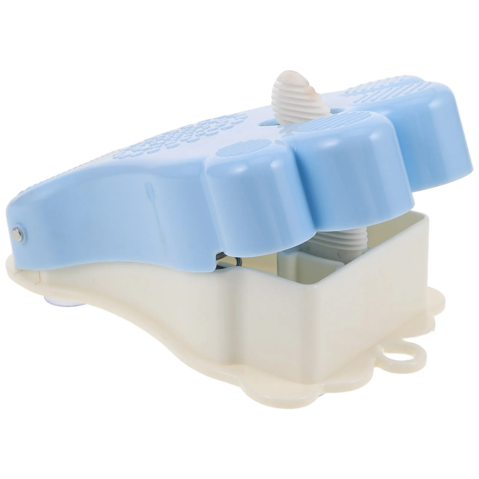 

Shower Foot Scrubber Brush with Suction Cups Hands-Free Toe Gap Cleaner for Pregnant Women and Elderly Feet Washing Tool Bath