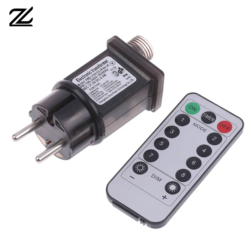 

Адаптер питания Трансформаторные гирлянды 6 Вт 31 В Светодиодный таймер Источник питания Адаптер питания Освещение IP44 Водонепроницаемое лазерное освещение