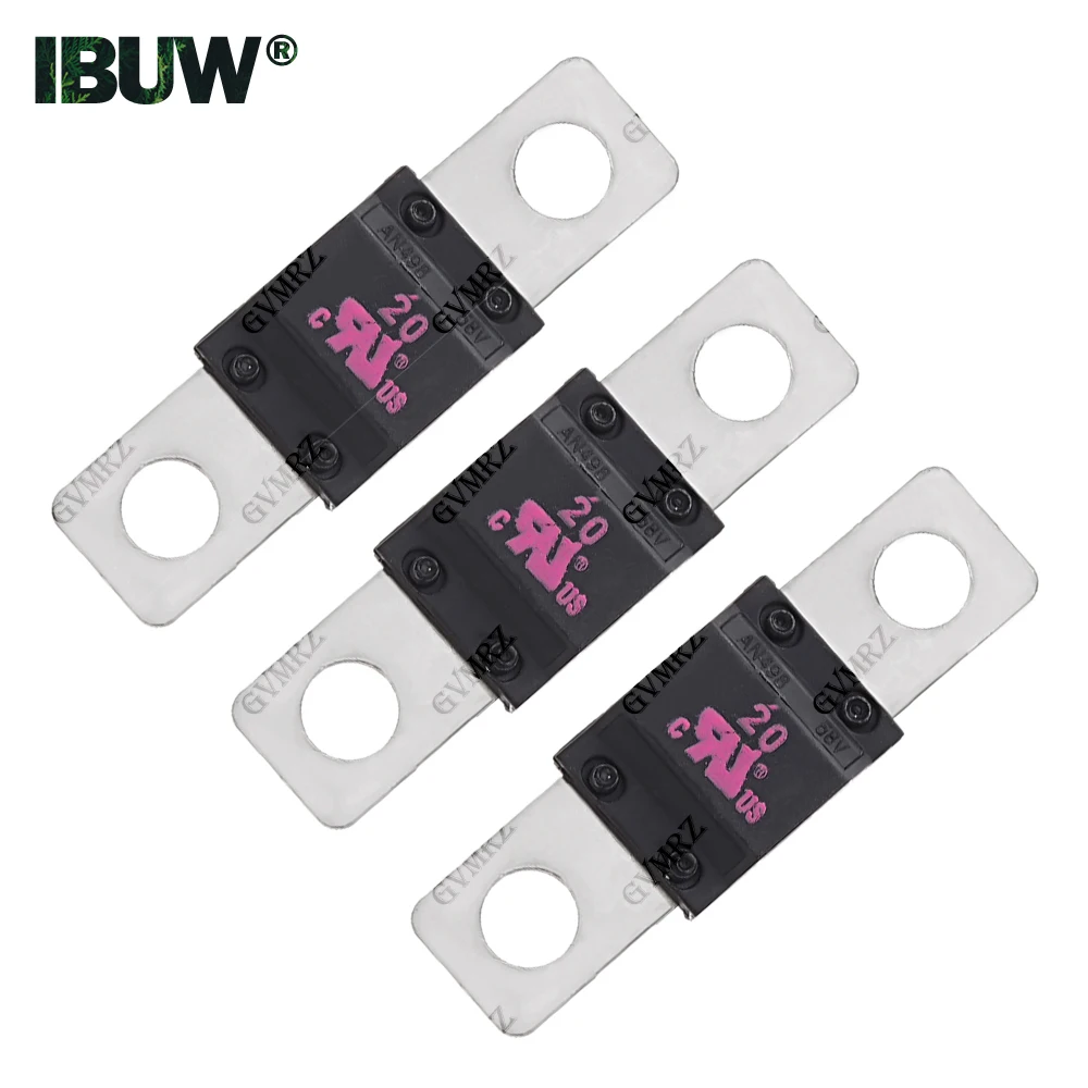 5PCS ANS Trumpet Fork Plug Fuse 32V 100A 20A 30A 40A 50A 60A 150A 175A 200A  Bolt Fixed Insurance Film 125A 70A 80A 20A-200A