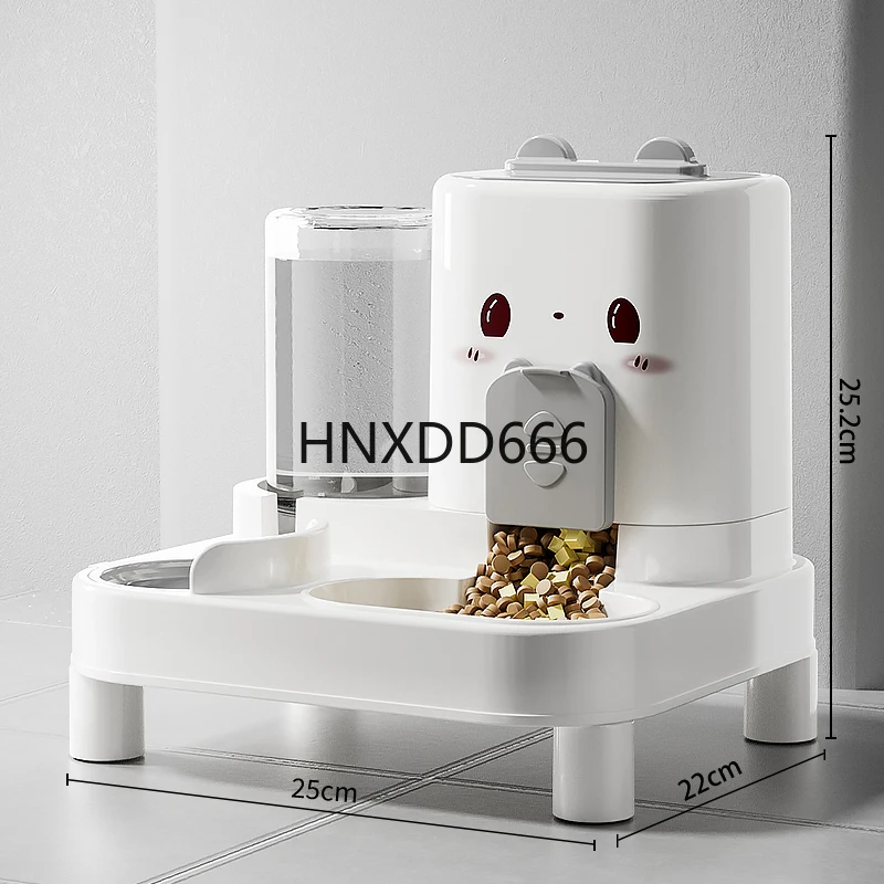 

Cat bowl, automatic feeder, water dispenser, integrated food basin, rice bowl