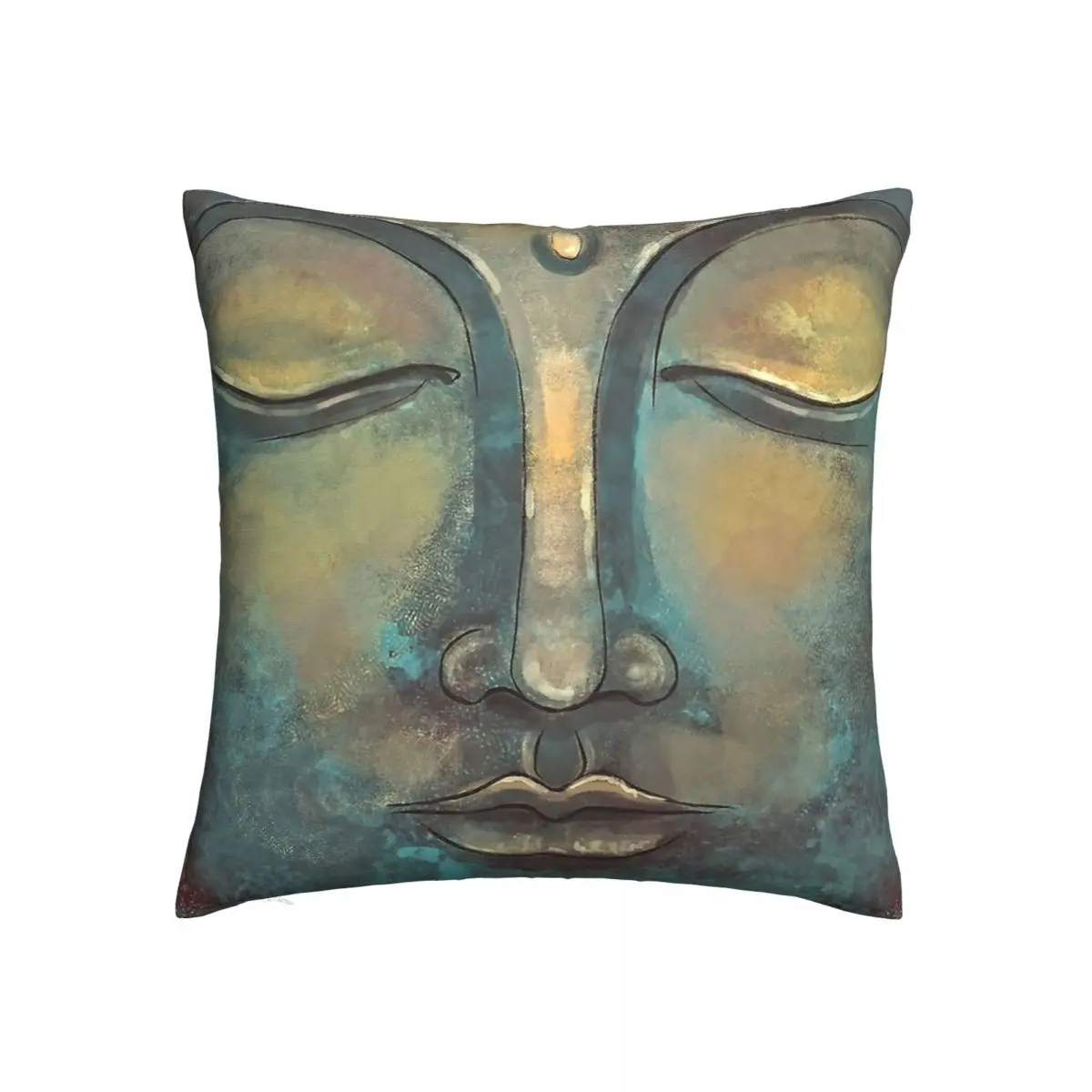 Buddha Meditating Art Pillowcase Soft Cushion Cover Decorations Yoga Zen Buddhism Spiritual Indian Pillow Case Cover Home