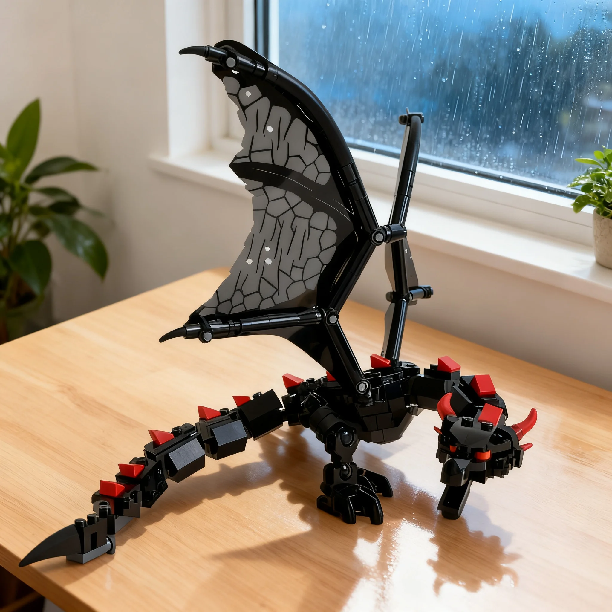 245pcs MOC Drogon Castle Model Building Blocks Construction Brick 3D Education Creative Craft Birthday Collection DIY Display