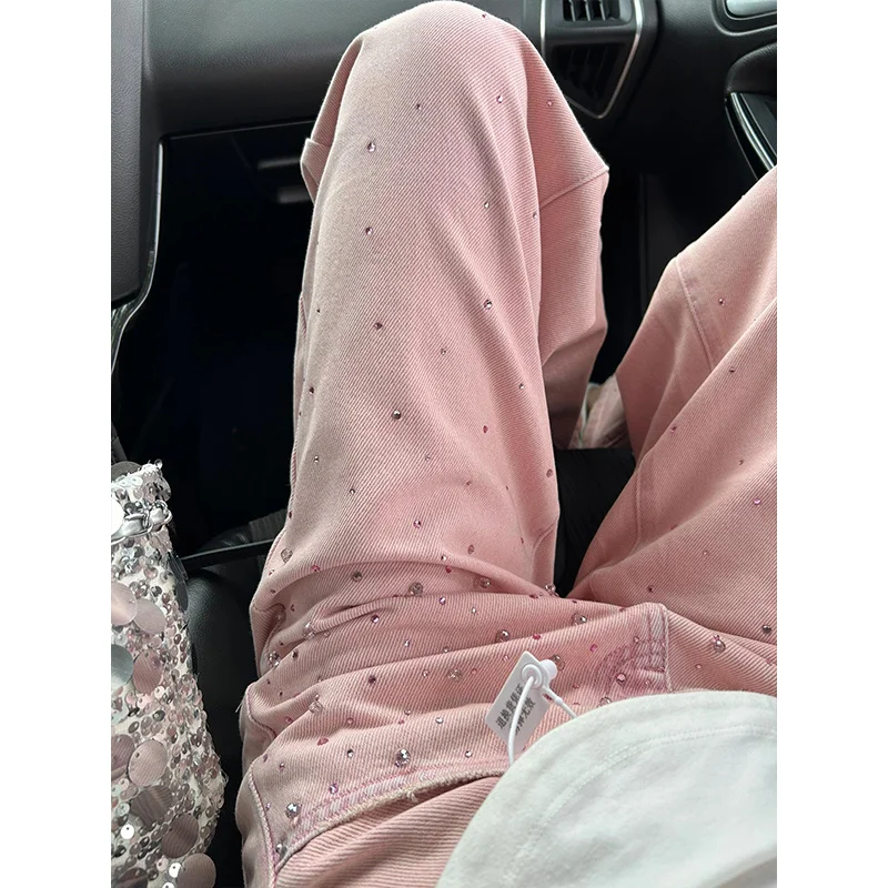 

Denim Jeans Woman Quality Texture Material Feel Female Fashion Comfortable Lasting Wear Resistant Anti Wrinkle Durable Heavy