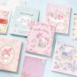 Kawaii Sanrio Anime Japanese Writing Letter Raft Cute Cartoon Hello Kitty Kuromi Envelope Set Waterproof Stickers Girl Gift Toys