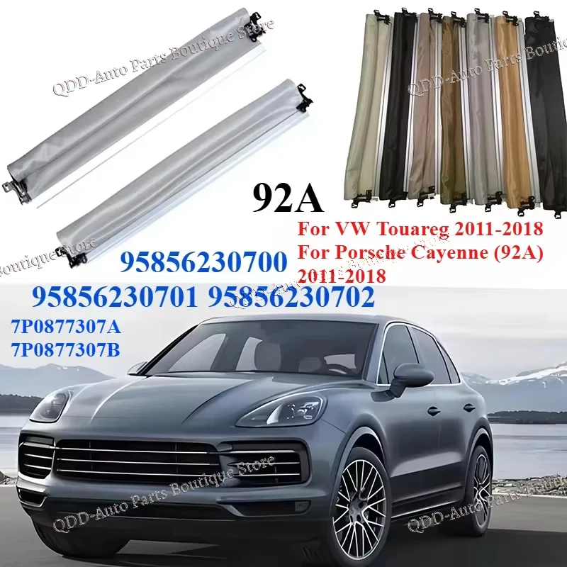 

Car Sunroof Sunshade Cover Assembly 95856230700 95856230701 For Porsche Cayenne (92A) 2011-2018 VW Touareg Porsche Cayenne (92A)