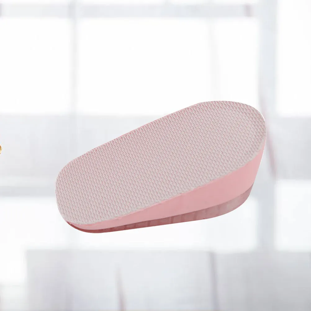1Pair 2Cm Invisible PU Height Increasing Insole for Men Women Comfortable Slip Resistant Ventilated Deodorant