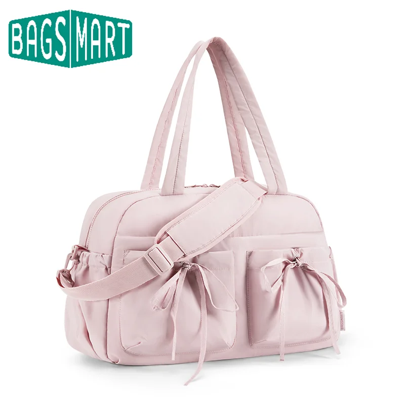 BAGSMART Torba podróżna o dużej pojemności Projektant dojazdy do pracy Torba damska Torebki Torba na ramię typu crossbody do podróży szkolnych Sport