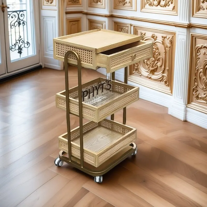 

Zenith Style Plastic Salon Trolley Straps Wheels Salon Trolley Beauty Salons Commercial Furniture Սրահ Տրոլեյբուս ZY40ZWJ