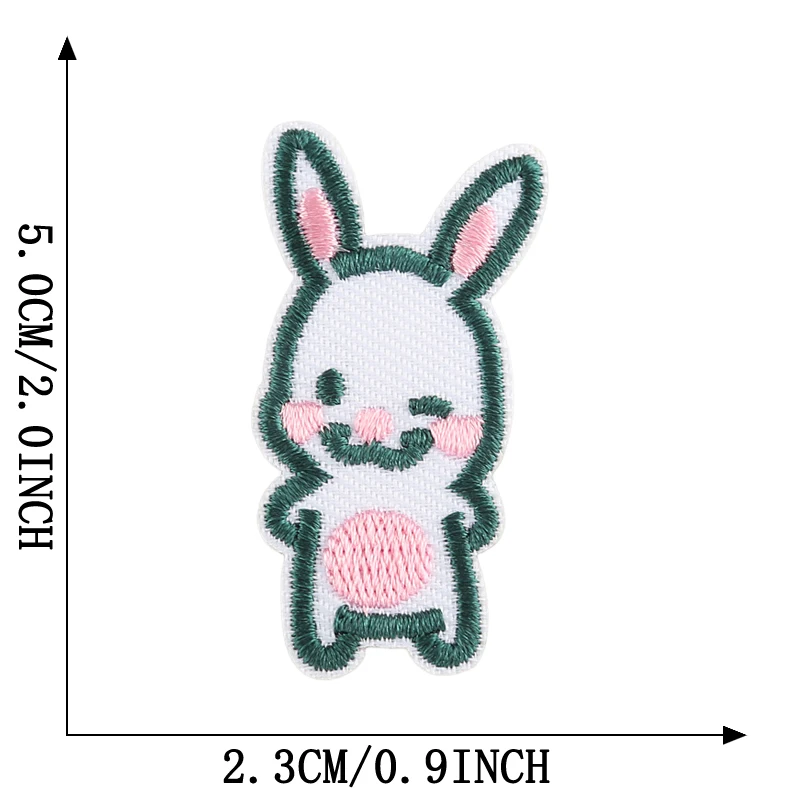 30 Pcs Cute Patches For Clothing Iron On Kids Baby Boys Girls Animals Anime Random Sew Lot Bulk Small Embroidered Pack Parches