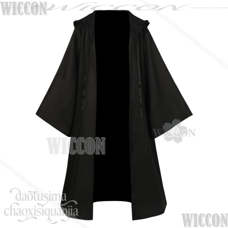 Mashle: Magic And Muscles Mashle Cosplay Black Navy Blue Magic Robe Red Tie Pant JK DK Stage Halloween Comic Con Festival Outfit view 3