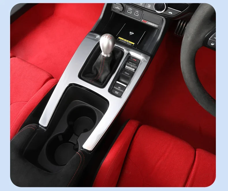 Cubierta de cambio de marchas de fibra de carbono Fibra de carbono ABS NEGRO Ajuste de fibra de carbono Diseño orientado con detalles Fácil instalación