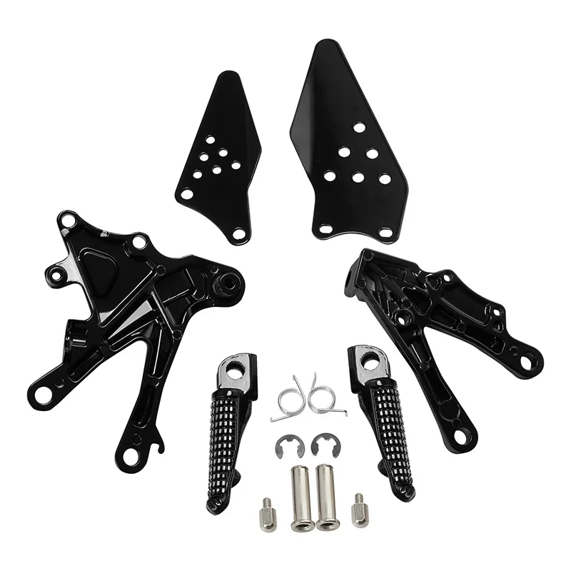 Front Footrest Foot Pegs For KAWASAKI Ninja ZX10R 2006-2010 2007 2008 2009 Motorcycle Accessories