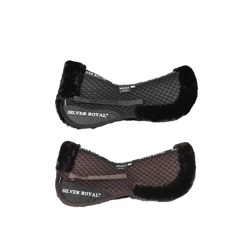 

Saddle Edged Half Pad Saddle Pad Half Pad for Horse and Saddle 17Inches 17.5 Inches 18inchs