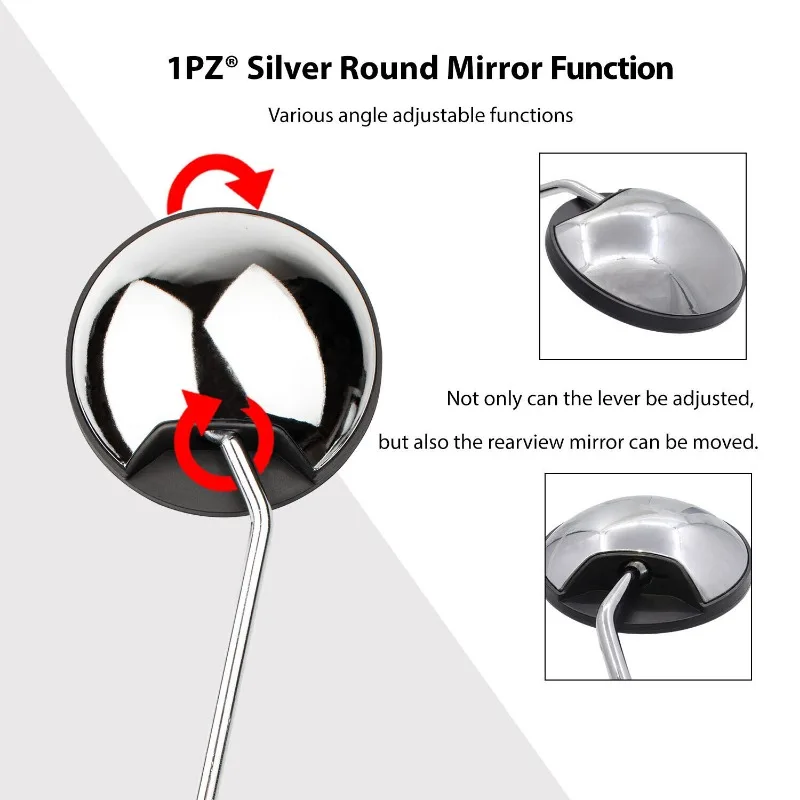 Universal Rear View Side Mirrors 7/8\