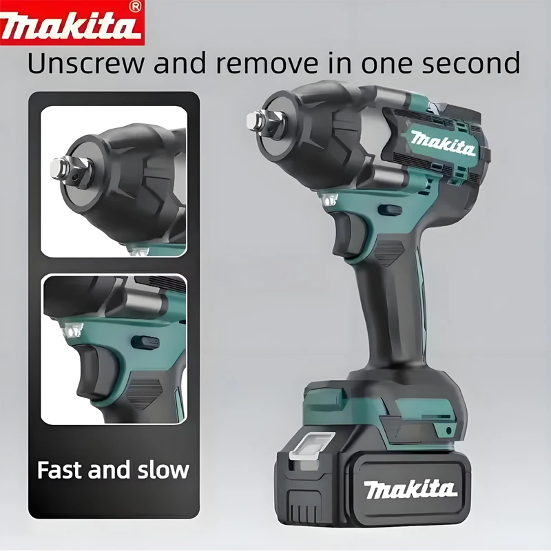 

✅Original Makita DTW700 18V Brushless Impact Wrench Bare Unit 1/2" Square Drive Cordless Lithium Ion Tool Repair, Screwdrive
