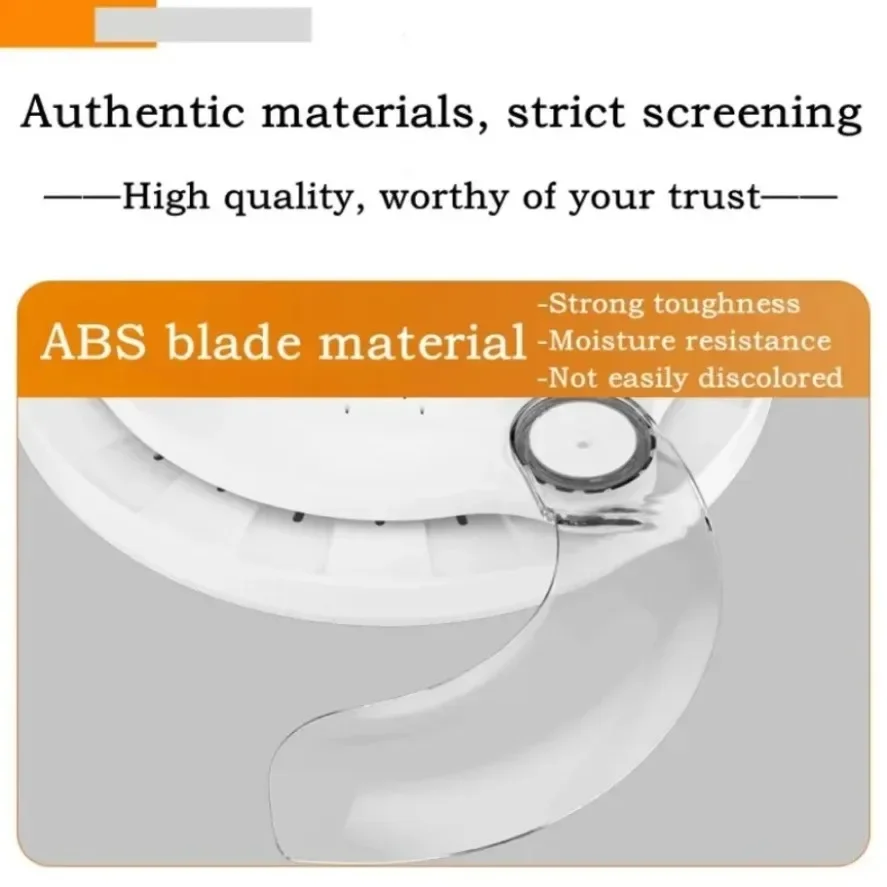 Silent Ceiling Fan Light E27 E14 B22 GU10 Base Remote Controlled Dimmable 3 Color LED Ceiling Fanlight for Living Room Bedroom image 5