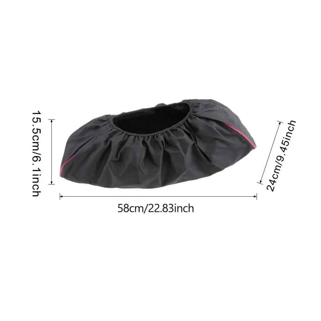 Winch Dust Cover Black Oxford Cloth Water-repellent Protection Shield for Electric Winches Truck