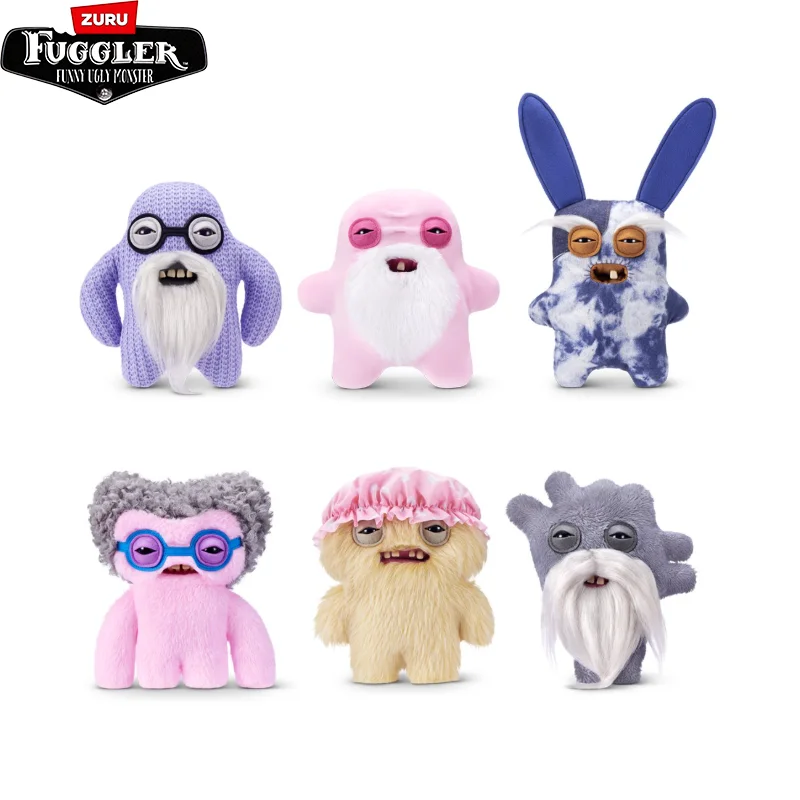 Original Fuggler Plush Old Kid Serie Series Soft Plush Doll Teeth Monster Ugly Cute Funny Toy Chlidren Birthday Gift