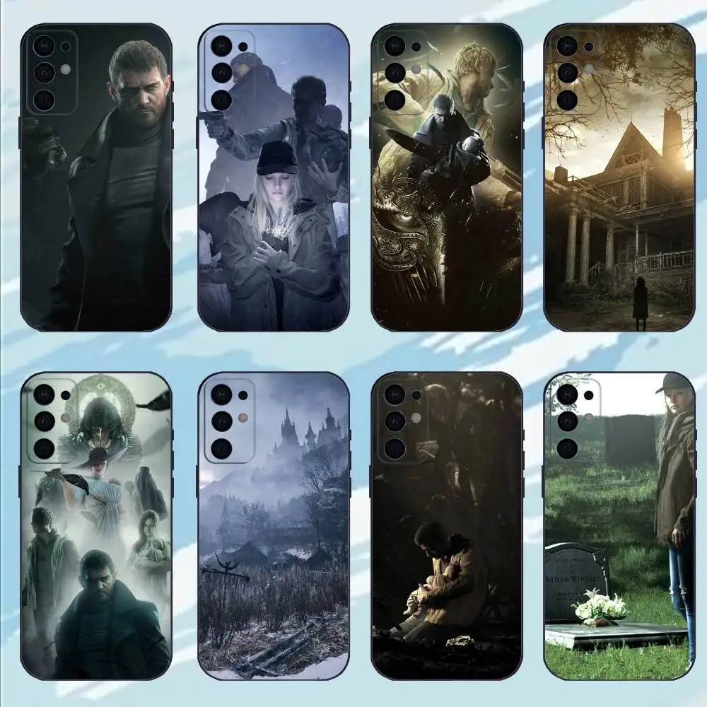

Resident Evil Leon Scott Kennedy Phone Case For Samsung S25,S24,S23,S22,S21,S20,Plus,lite Soft Black Shell