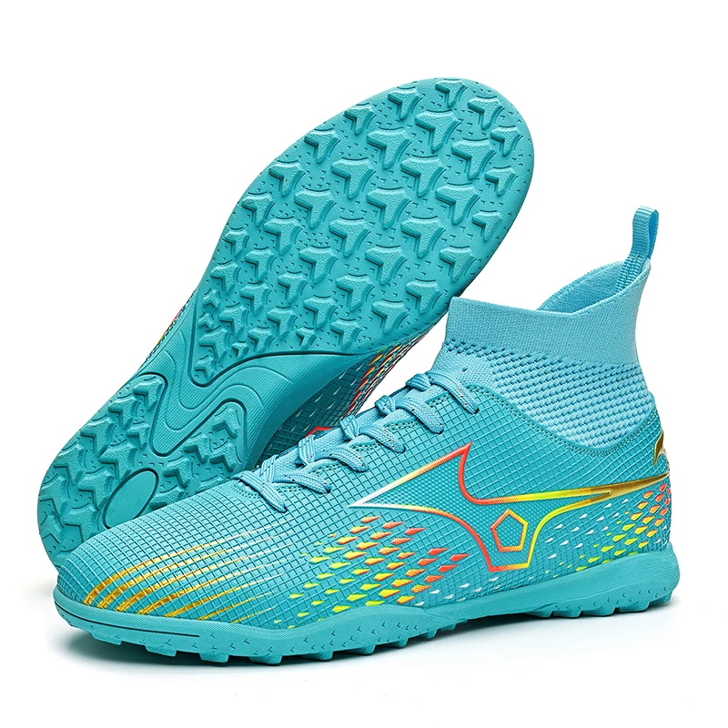 

Men Soccer Shoes Society Indoor Original Futsal Match Comfortable Football Field Boot Unisex Resistant Football Shoes Sport Wear