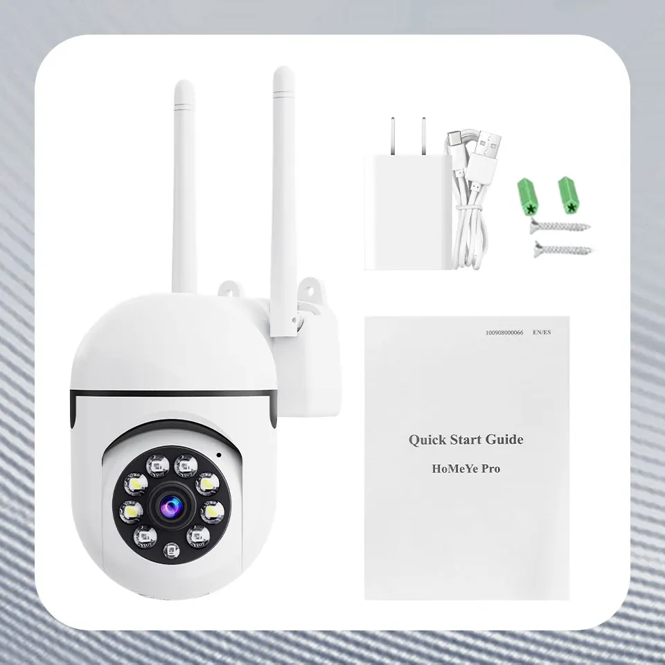 Wireless IP Camera 1080P HD WiFi Surveillance Camera Full Color Night Vision Security Camera 4x Digital Zoom Home Protection image 6