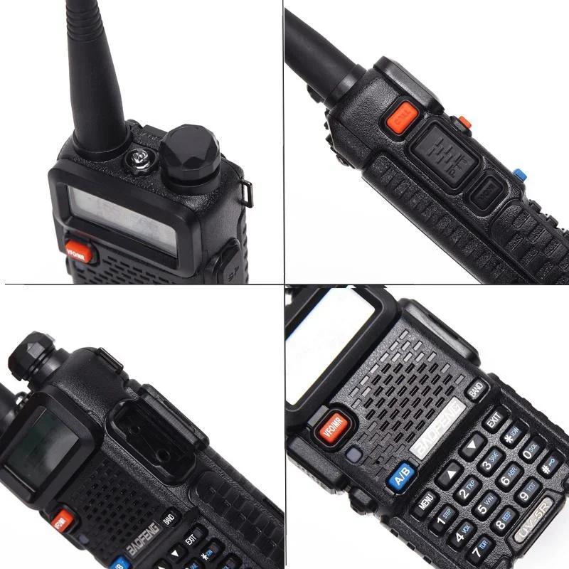 Baofeng BF-UV5R Portable Walkie-talkie Pofung UV-5R 5W VHF/UHF Radio Dual-band Two-way Radio UV 5r