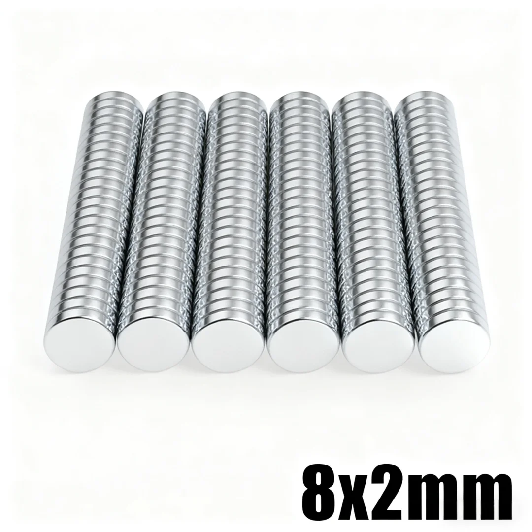 8x2mm iman Refrigerator Magnets DIY Office Whiteboard Workshop