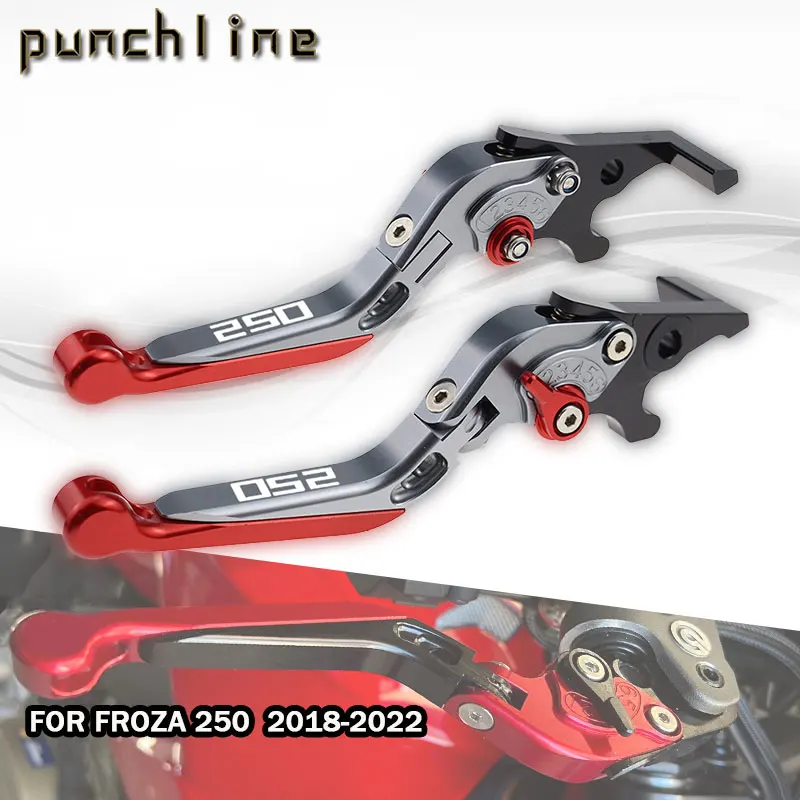 

Fit For FORZA 250 2018-2022 Folding Extendable Brake Clutch Levers For Forza 250 Forza250 Motorcycle CNC Accessories Handle Set